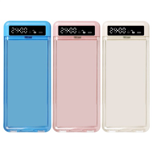 Cell phone lock box with - phone,
