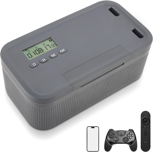 Timed lock box - timed, box,