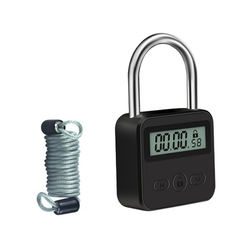 Digital timer padlock - digital,