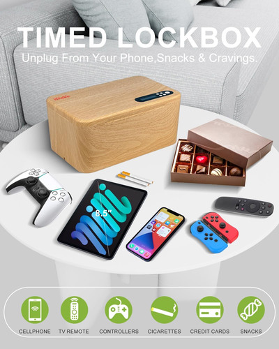 Idiskk safe timed - safe, box