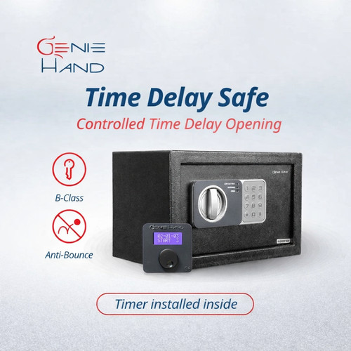 Electronic time lock safe - safe, box