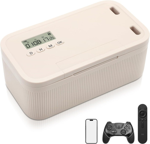 Safe timed lock box phone - timed,