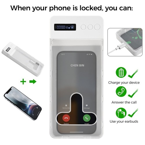 Mobile phone lock - box, with