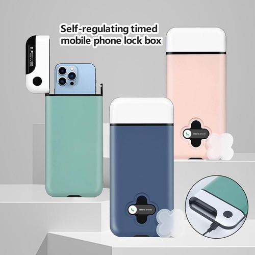 Cell phone lock box with - cell,